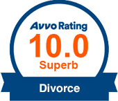 Avvo Rating 10.0 Superb Divorce