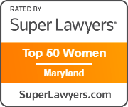 Super Lawyers Top 50 Woman Maryland