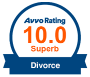 Avvo Rating 10.0 Superb Divorce